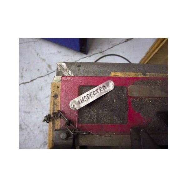 Accuform SOFTFOIL ALUMINUM TAGS 34 in x 3 TWB501 TWB501 - main